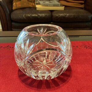 Crystal Round Vase
